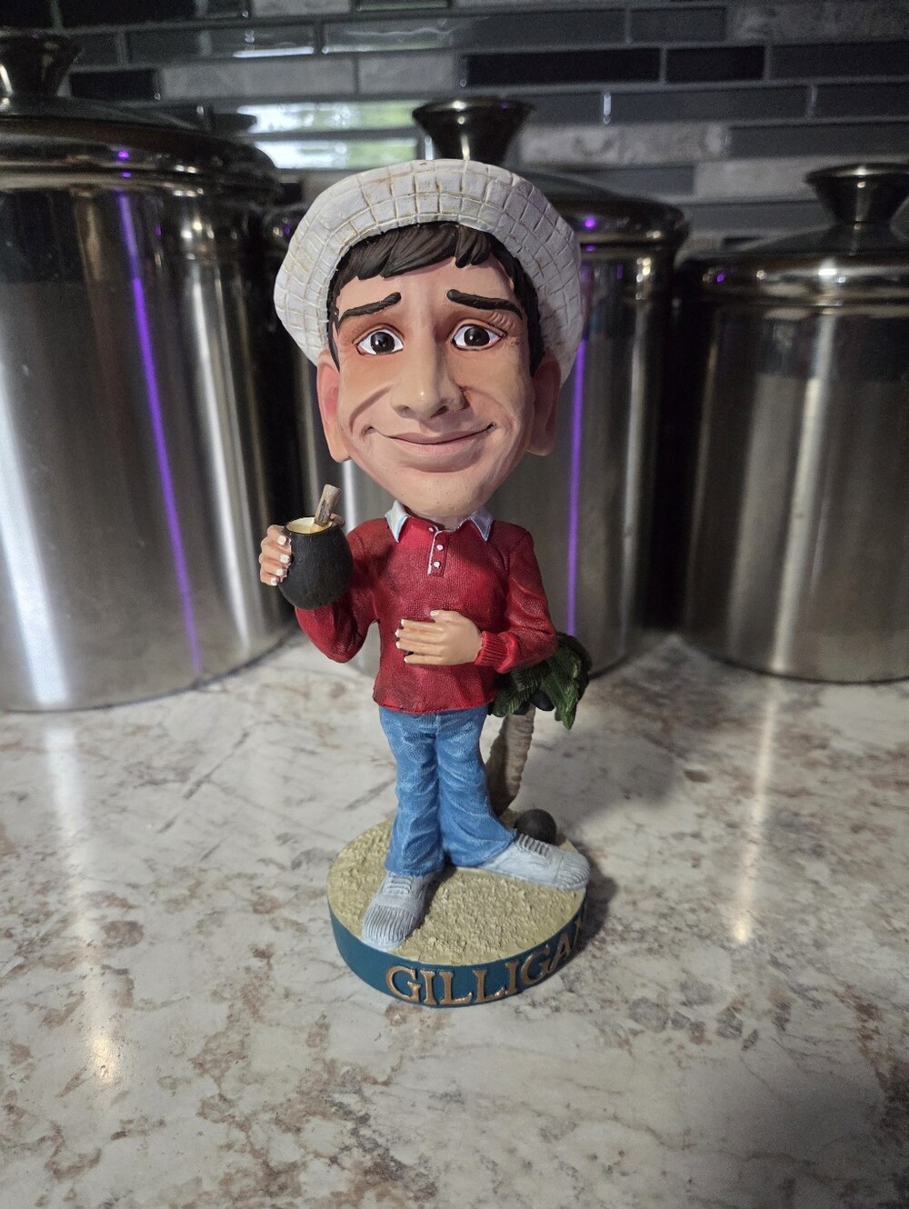 Gilligan- Gilligan's Island Bobblehead Head Knocker Figure- NECA Vintage, Rare